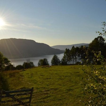 Stille Og Fredelig Ved Fjord Og Fjell Valsoybotn Exterior photo